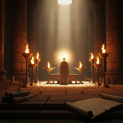 The King in the Midst of the Lampstands