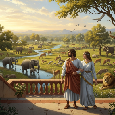 God's Royal Representatives in the Garden
