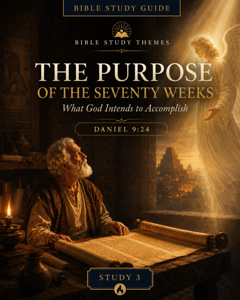 The Purpose of the seventy Weeks