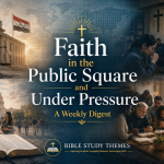 Weekly bible study themes newsletter