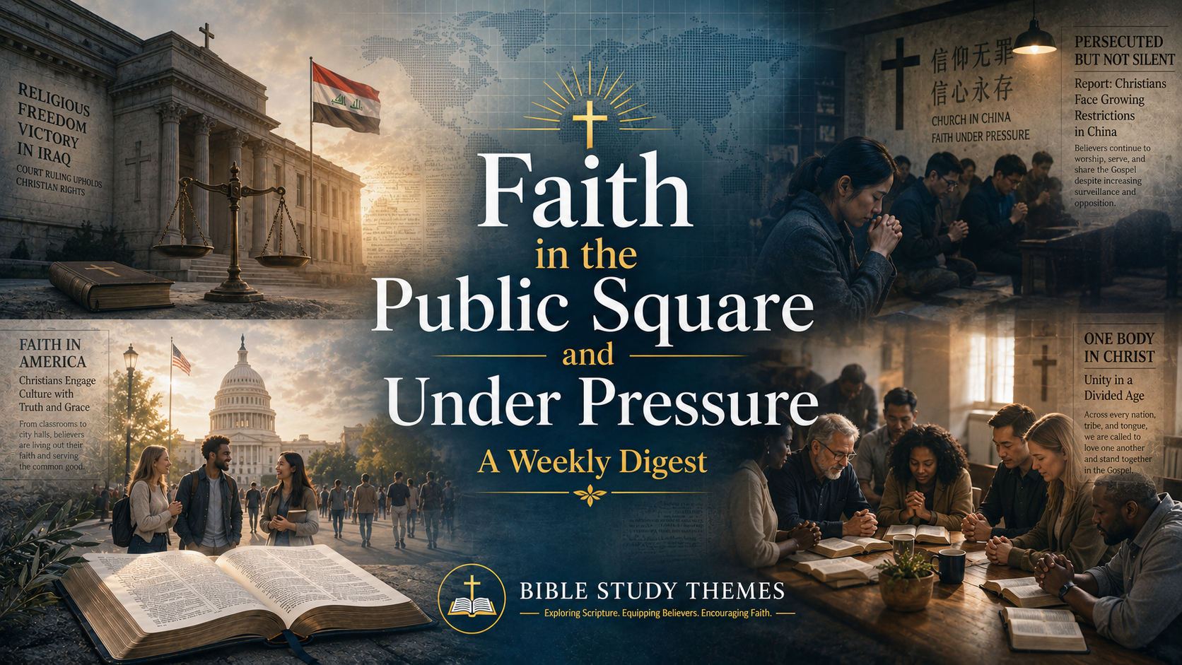 Weekly bible study themes newsletter