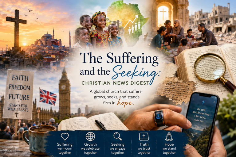 Ancient Words and Future Hope: WEEKLY CHRISTIAN NEWSBRIEF